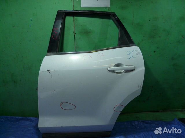 Дверь задняя левая Мазда CX-7 2006-2009 EGY17302XP