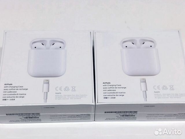 Apple Airpods 2, оригинал, новые Apple Airpods 2, оригинал, новые