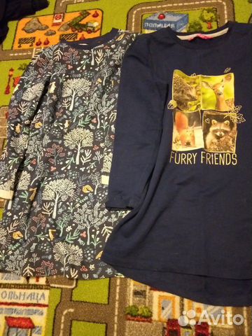 Пакет вещей на девочку 122-128