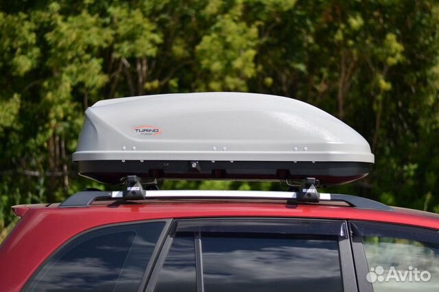 Автобокс на крышу Turino Compact 360L (серый)