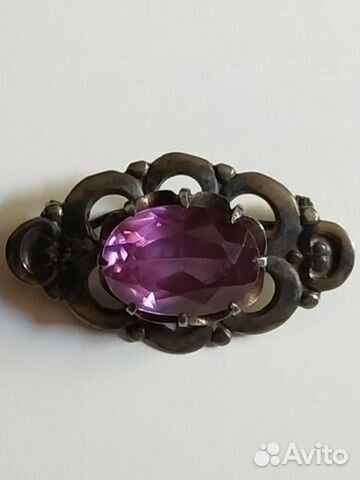 Брошь серебро 875 Брошь серебро 875