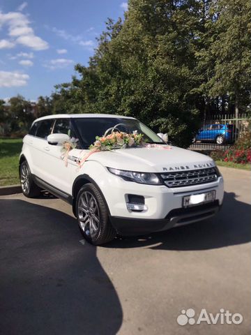 Аренда автомобиля на свадьбу Range Rover