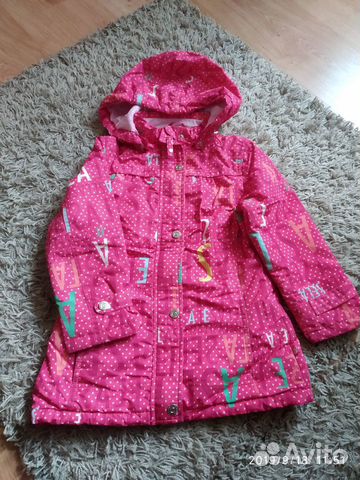 Куртка утепленная для девочки,sela Куртка утепленная для девочки,sela