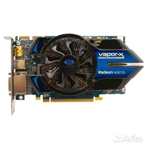 Видеокарта PCI-E 1Gb ATI Radeon HD6770 Sapphire