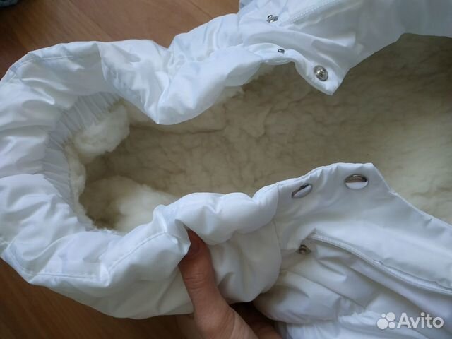 Конверт комбинезон зимний на овчине