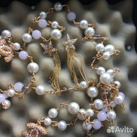 Комплект серьги колье