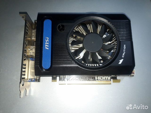 89190003272 Видеокарта MSI AMD Radeon HD7750 2gb