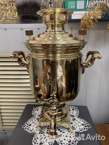 Самовар угольный на дровах 6л Баташев В. С Самовар угольный на дровах 6л Баташев В. С