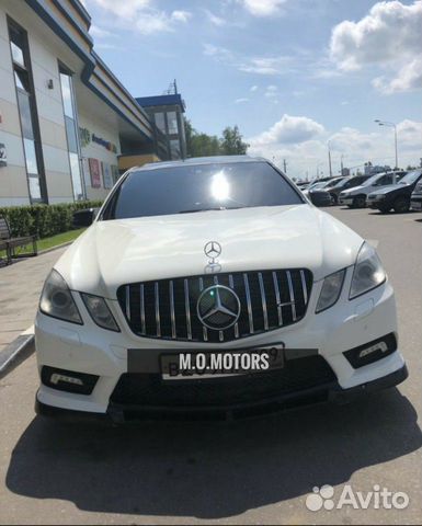 Решетка радиатора GT w212 дорестайлинг