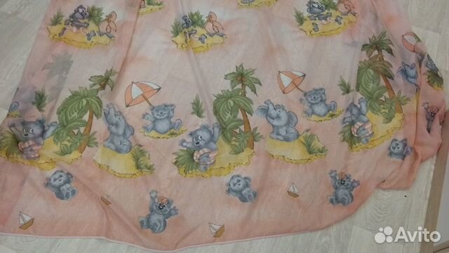 Штора для детской комнаты