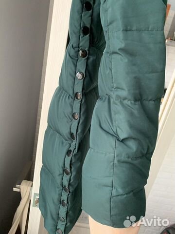 Зимнее пальто-пуховик женский