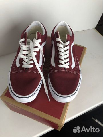 vans old skool rumba red