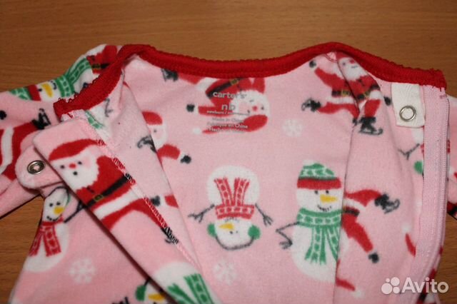 Флисовые комбинезоны Carter’s новые оригинал Флисовые комбинезоны Carter’s новые оригинал