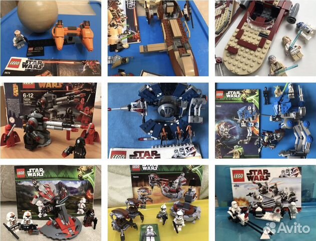 Lego star wars разные наборы