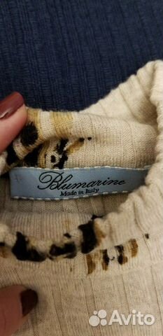 Платье шерстяное Blumarine Платье шерстяное Blumarine