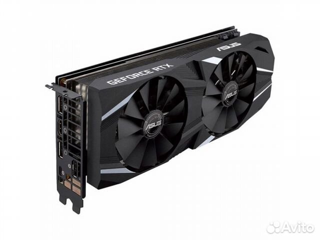 Видеокарта asus GeForce RTX 2070 dual(8Gb-gddr6)