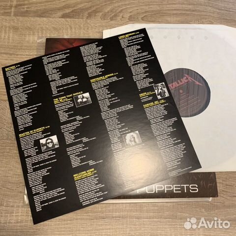 Винил Metallica-Master Of Puppets 2008 RP Винил Metallica-Master Of Puppets 2008 RP