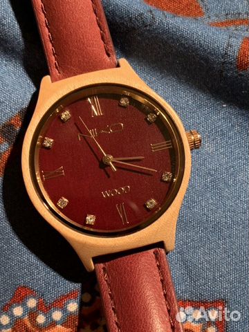 Часы нат дерево и кожа Италия ручная работа Часы нат дерево и кожа Италия ручная работа