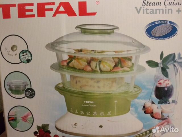 Пароварка tefal Vitamin+ Новая Пароварка tefal Vitamin+ Новая