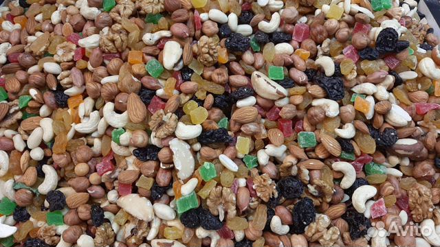 Ореховый коктейль, смесь орехов, премиум