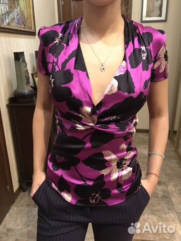 Блузка шелковая Etro оригинальная Блузка шелковая Etro оригинальная