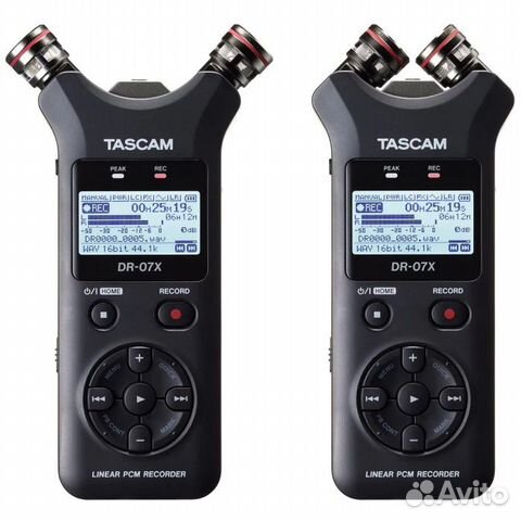 Портативный рекордер Tascam DR-07X Портативный рекордер Tascam DR-07X