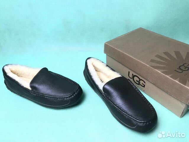 Мокасины зимние Ugg Ascot на меху мужские новые Мокасины зимние Ugg Ascot на меху мужские новые
