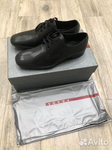 Ботинки туфли мужские Prada прада Ботинки туфли мужские Prada прада