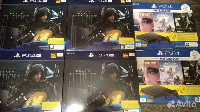 Новые Sony PS4 Slim, Pro, Игры, джойстики,гарантия Новые Sony PS4 Slim, Pro, Игры, джойстики,гарантия