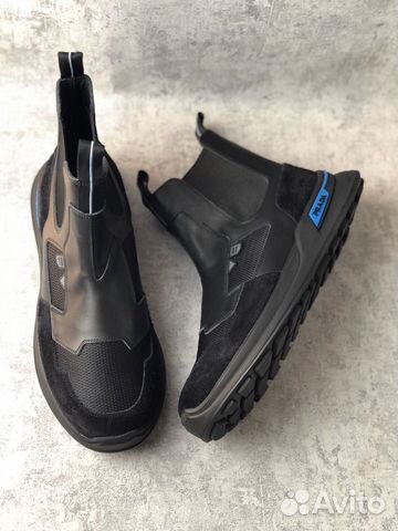 Ботинки Prada,высокие,оригинал