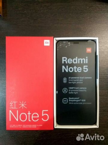 Продаю новый Xiaomi Redmi Note 5. Чёрный. 3/32 Продаю новый Xiaomi Redmi Note 5. Чёрный. 3/32