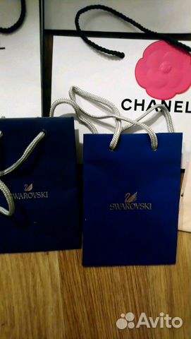 Фирменные пакеты Dior, Pandora, Chanel, Tous, Swar