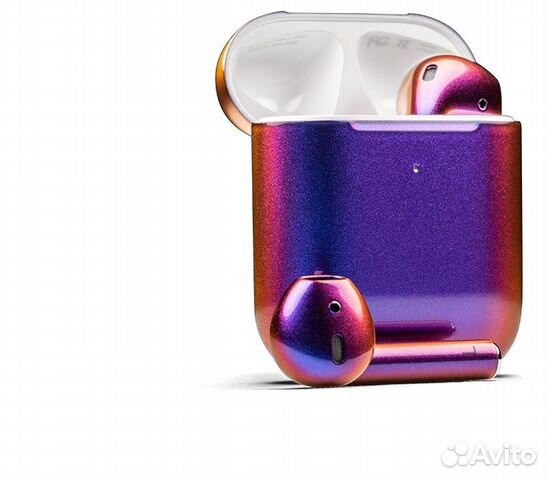 Наушники AirPods2 с беспроводным зарядным футляром Наушники AirPods2 с беспроводным зарядным футляром