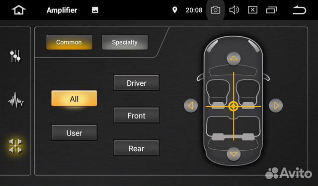 Автомагнитола Android 9 Opel Astra H (серебро)
