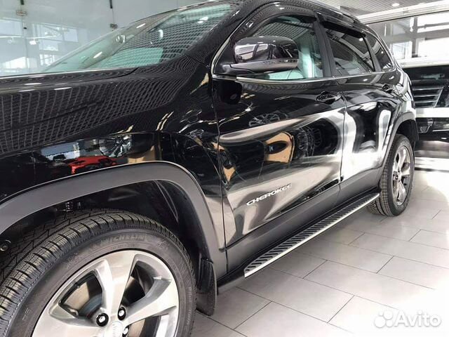 Пороги Jeep Cherokee kl Пороги Jeep Cherokee kl