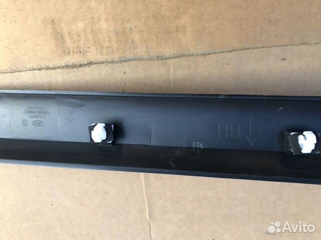 Молдинг Двери перед правый Hyundai Getz 3-х хатчбе Молдинг Двери перед правый Hyundai Getz 3-х хатчбе