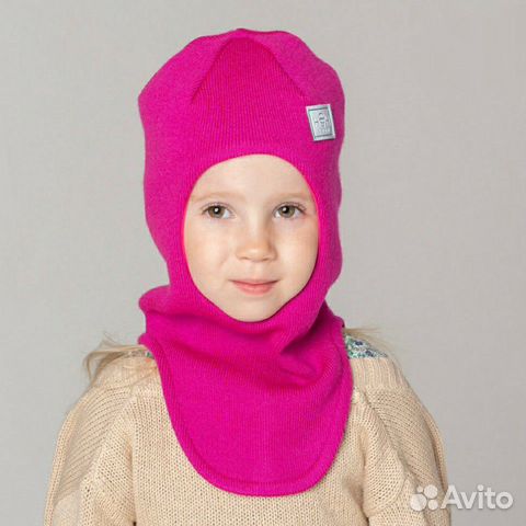 Шапка шлем зимняя для девочек 50-54 новая Шапка шлем зимняя для девочек 50-54 новая