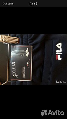 Fila новые спортивные брюки Fila новые спортивные брюки