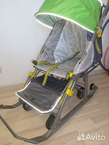 Коляска санки Ника 7 Коляска санки Ника 7