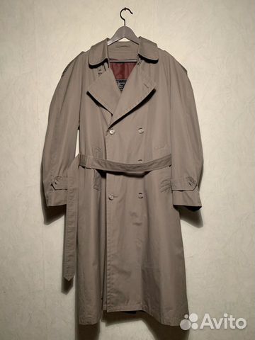 Винтажный тренч плащ хаки Christian Dior Винтажный тренч плащ хаки Christian Dior