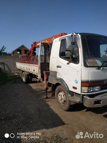 Грузоперевозки манипулятор Mitsubishi