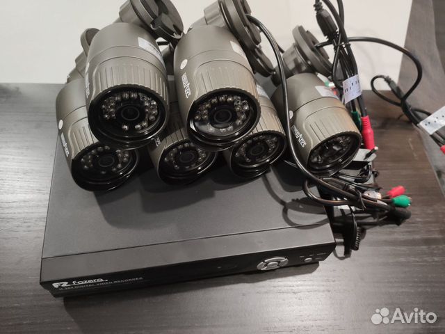 Бу Комплект видеонаблюдения 8 камер