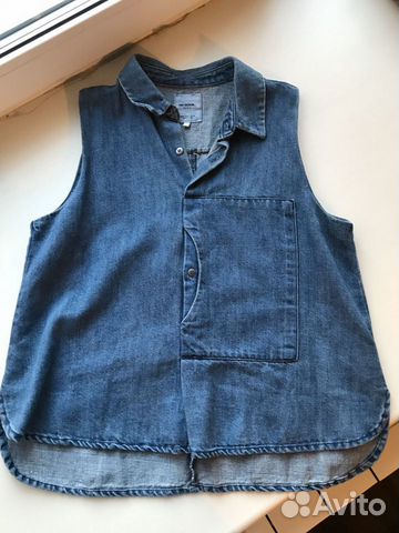 Новая джинсовая рубашка Zara