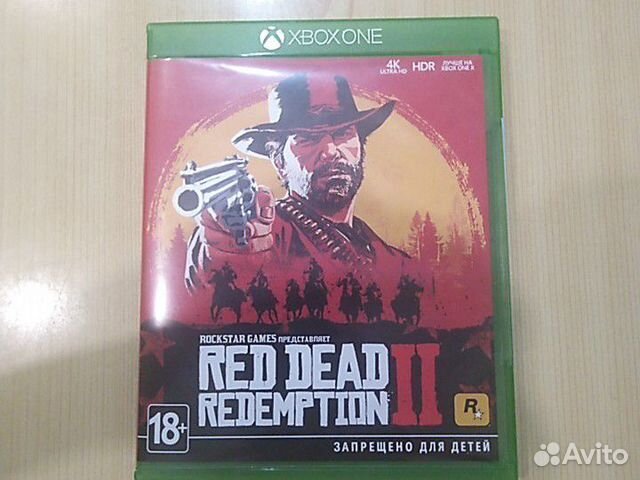 Игра для приставки xbox one RED dead redemtion 2