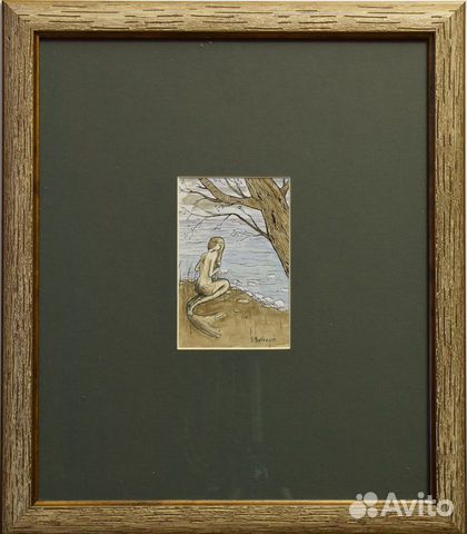 Рисунок (картина) акварелью 