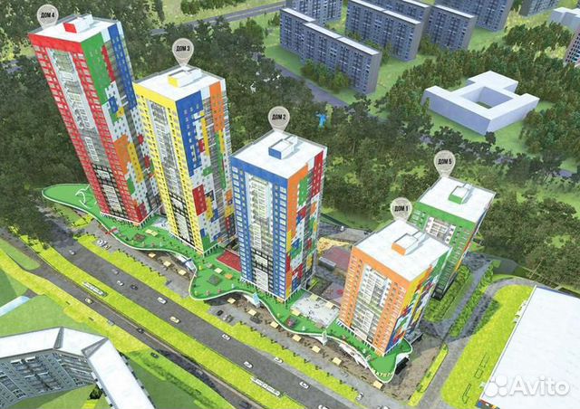 3-к квартира, 59 м², 9/24 эт.