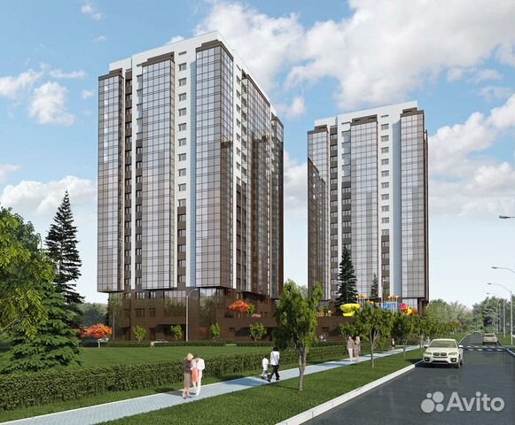 2-к квартира, 52 м², 7/17 эт.