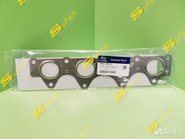 Прокладка выпускного коллектора Solaris и Kia Rio