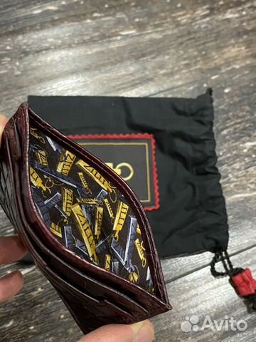 Картхолдер (визитница) Zilli из крокодиловой кожи Картхолдер (визитница) Zilli из крокодиловой кожи