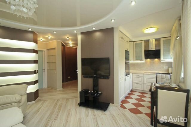 

1-к. квартира, 55 м², 2 кровати